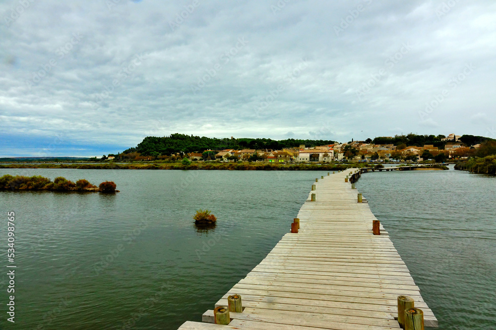 Obraz premium Peyriac de Mer , Village of France