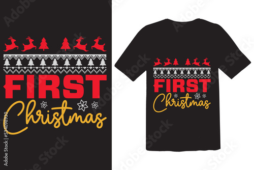 First Christmas Merchandise Designs