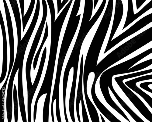vector seamless zebra skin pattern.