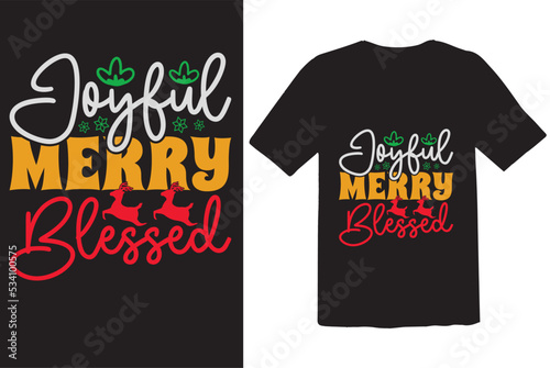 Joyful Merry Blessed Merchandise Designs