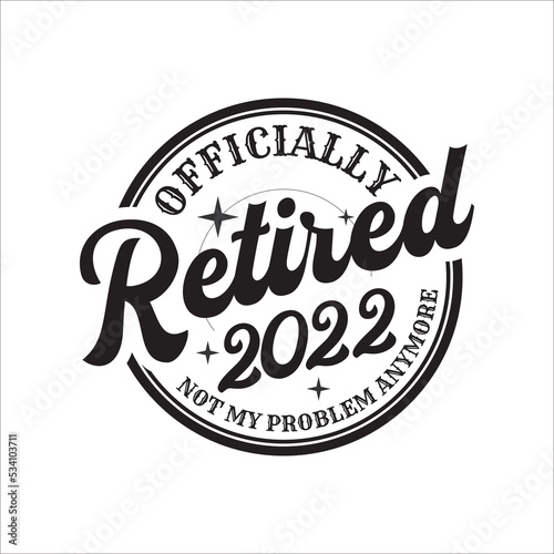 Officially Retired 2022 eps design