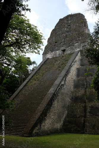 Obraz na płótnie Tempel in Guatemala w salonie