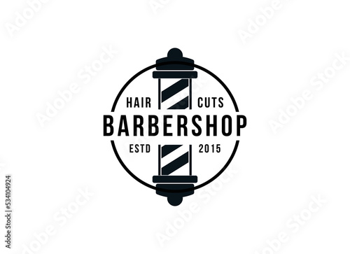 Barbershop Logo Vector design barbershop