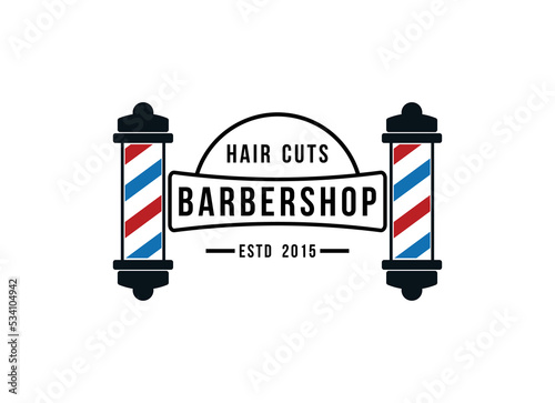 Barbershop Logo Vector design barbershop