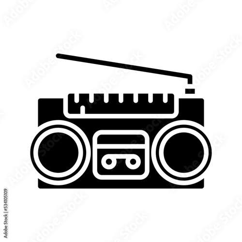 Radio icon. vector illustration