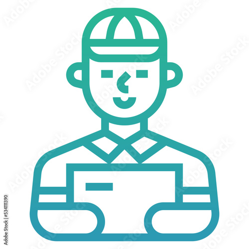 deliveryman icon