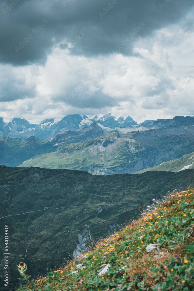 Berglandschaft in den Alpen