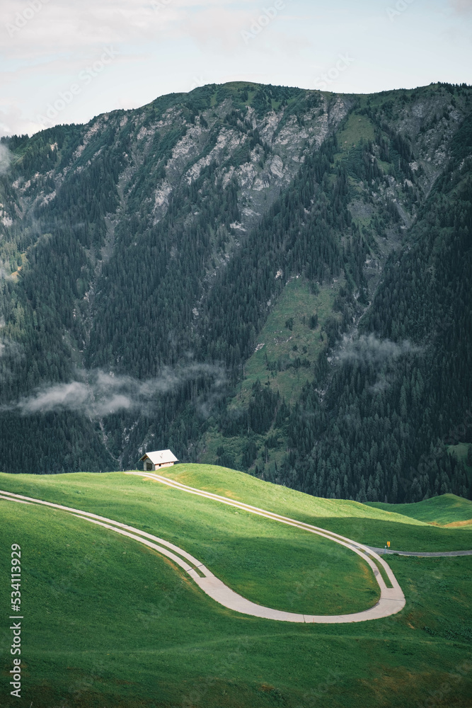 Berglandschaft in den Alpen