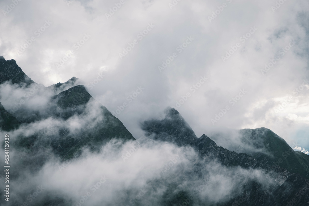 Berglandschaft in den Alpen