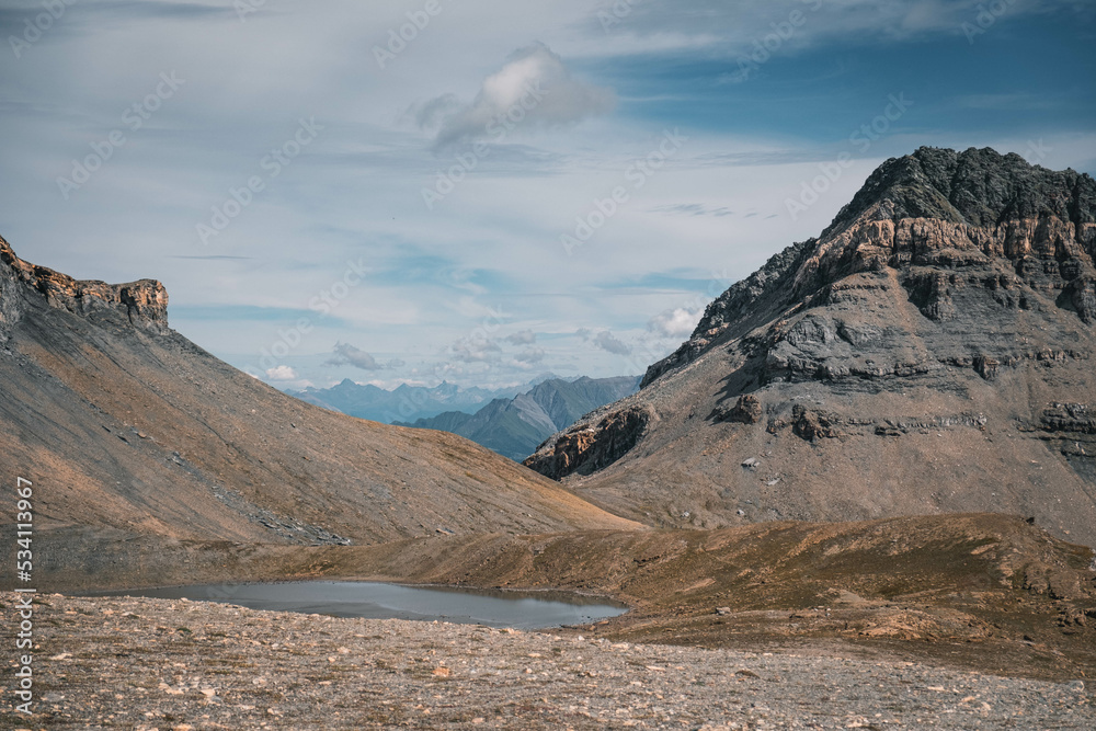 Berglandschaft in den Alpen