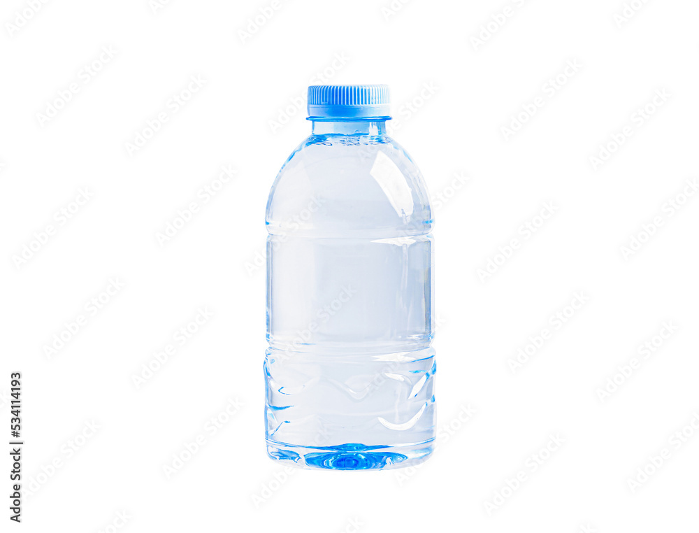 Plastic water bottle isolated on white background with clipping path, mineral, healthy concept. Plastic water bottle isolated on white background with clipping path, mineral, healthy concept.