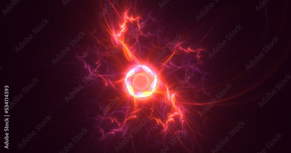 3D rendering abstract colorful fractal light background 3D rendering abstract colorful fractal light background