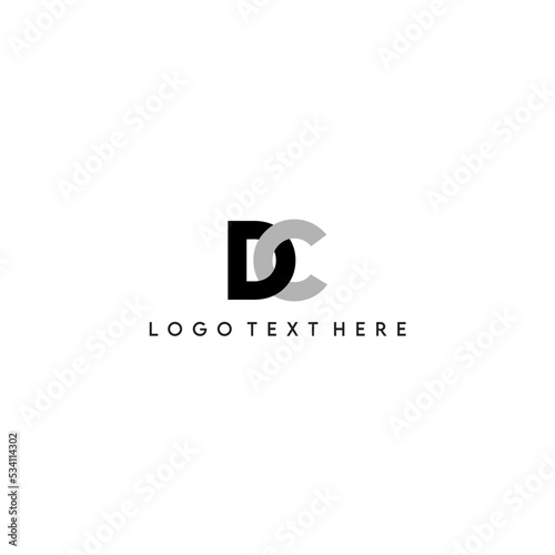DC letter logo, Initial DC letter logo, Initial logo