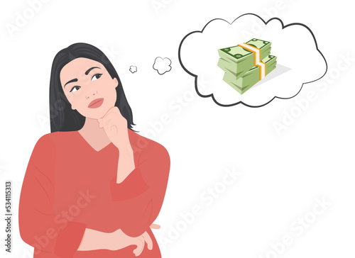 young women contemplating ways to earn money
