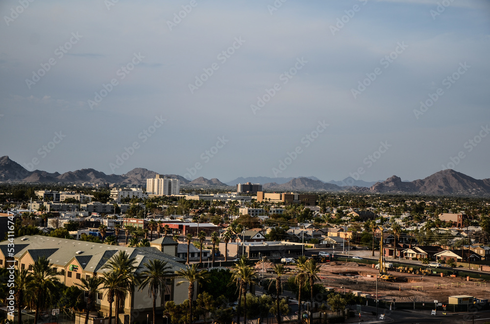 View of the buildings in Downtown Phoenix, Arizona