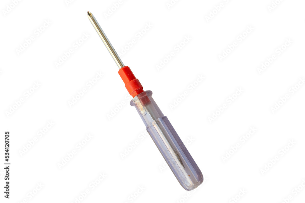 screwdriver isolated on white background