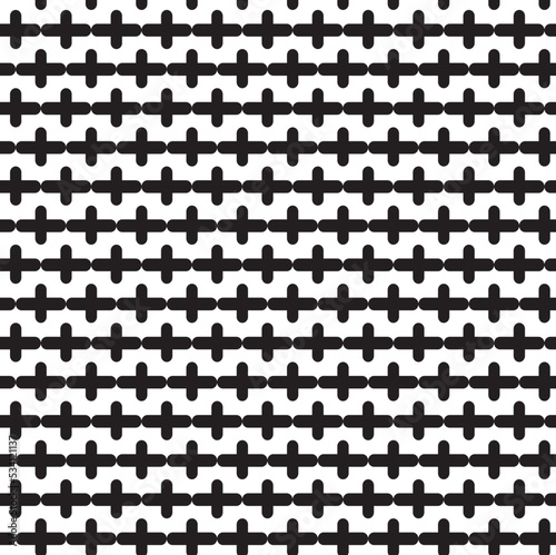 abstract pattern border Seamless black, gray and white square stripes beautiful geometric pattern fabric