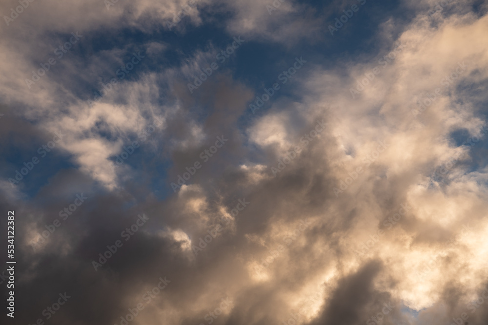 clouds in the sky