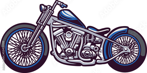 chopper motorcycle