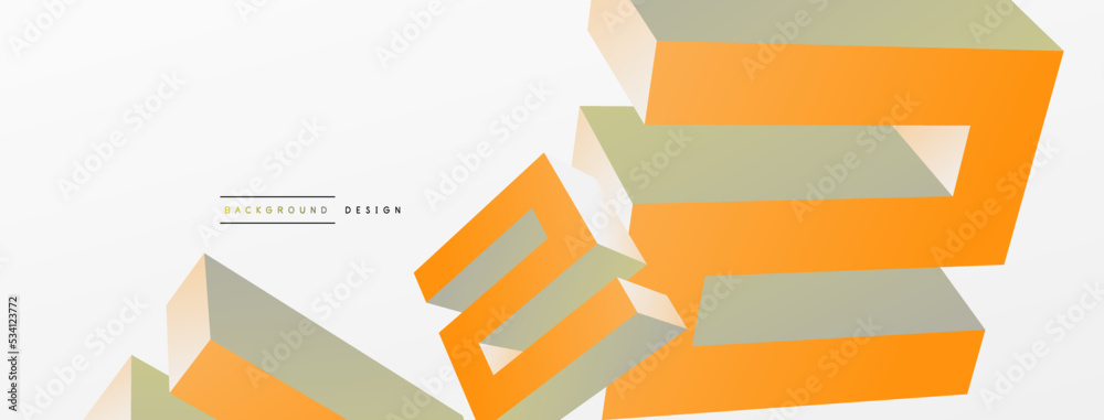 3d line geometric creative abstract background. Trendy techno business template for wallpaper, banner, background or landing 3d line geometric creative abstract background. Trendy techno business template for wallpaper, banner, background or landing
