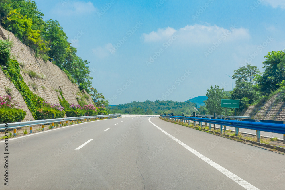 road in the mountains.Landscape with empty asphalt road. Travel road in the mountains.Landscape with empty asphalt road. Travel