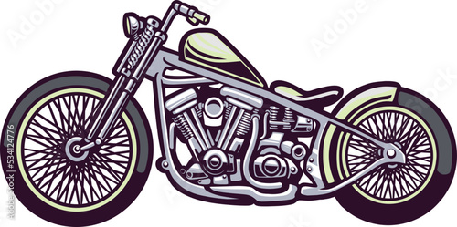 chopper motorcycle