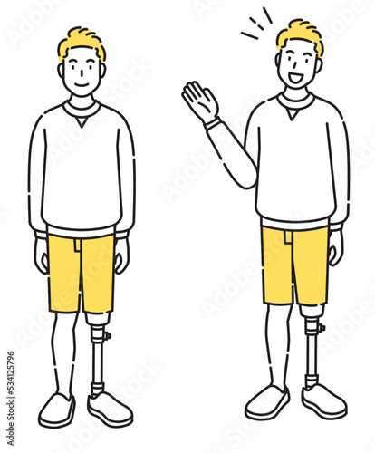 人物　イラスト