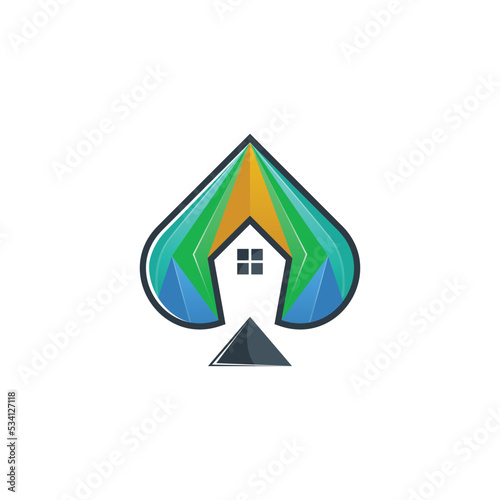 home logo icon vector
