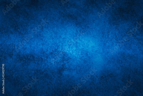 Cement wall background, dark blue gradient old wall pattern, blue abstract wall background, dark blue cement texture old wall pattern.