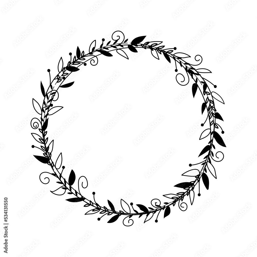 Circle Wreath Frame Circle Wreath Frame