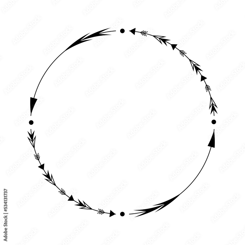 Circle Wreath Frame Circle Wreath Frame
