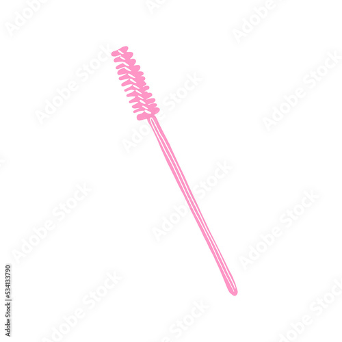 Pink Spoolie Brush