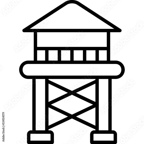 Water Tower Icon