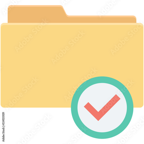 Folder Vector Icon 