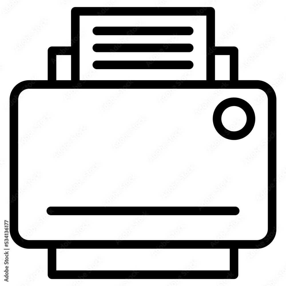 printer  icon