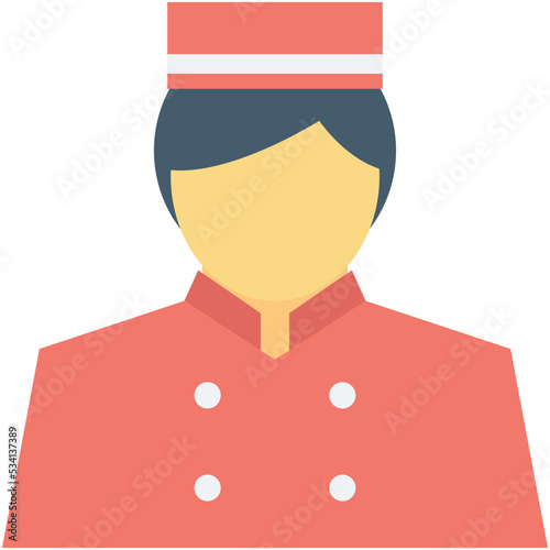 Bellboy Vector Icon
