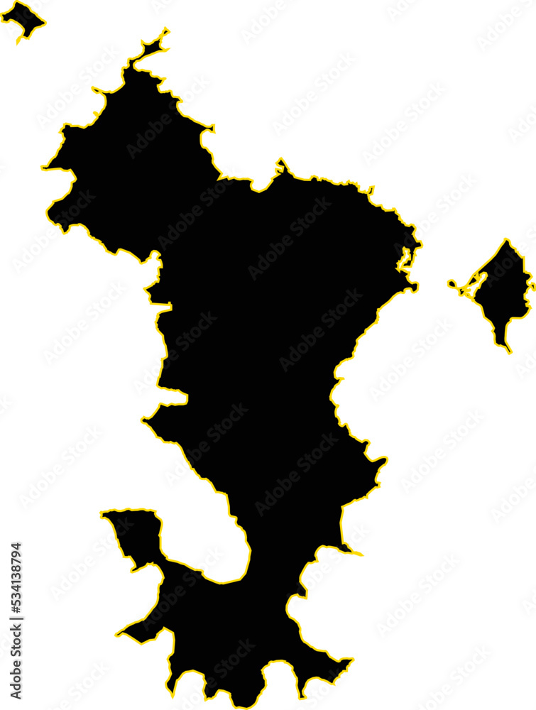 Map - Mayotte , Map of Mayotte,Vector illustration eps 10. Map - Mayotte , Map of Mayotte,Vector illustration eps 10.