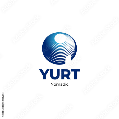 Yurt nomadic logo, Nomads