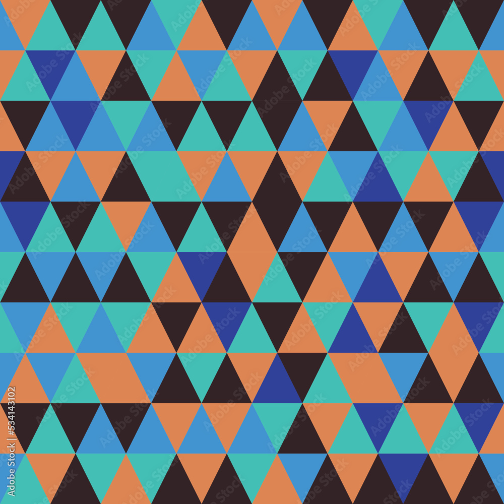 Abstract geometric triangle seamless pattern Abstract geometric triangle seamless pattern