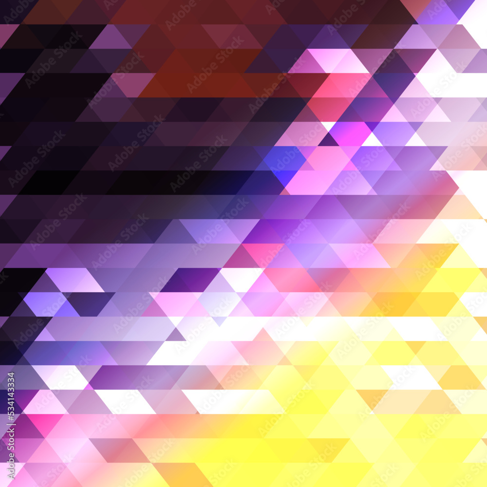 Fototapeta premium Abstract mosaic vector pattern