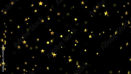 Wallpaper Mural 星が上昇していくアニメーション　背景　黒
Star Animation Black Torontodigital.ca