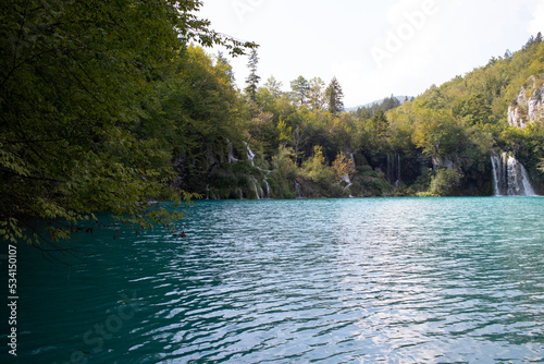 waterfalls in Plitvice lakes national park
