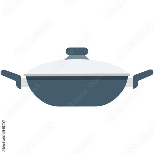 Cooking Pan Vector Icon