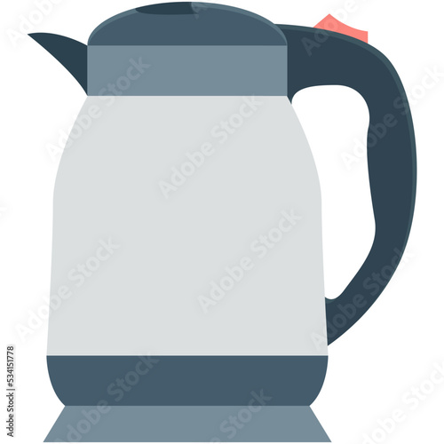 Electric Kettle Vector Icon