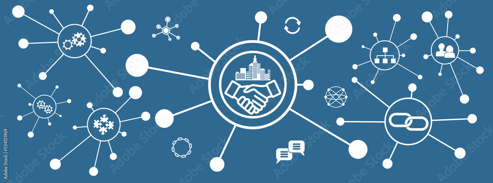 Concept of business relationship Concept of business relationship