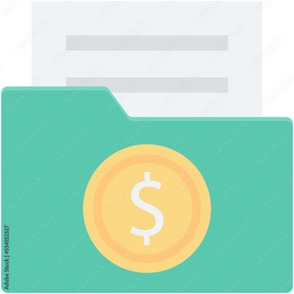 Business Folder Vector Icon Business Folder Vector Icon