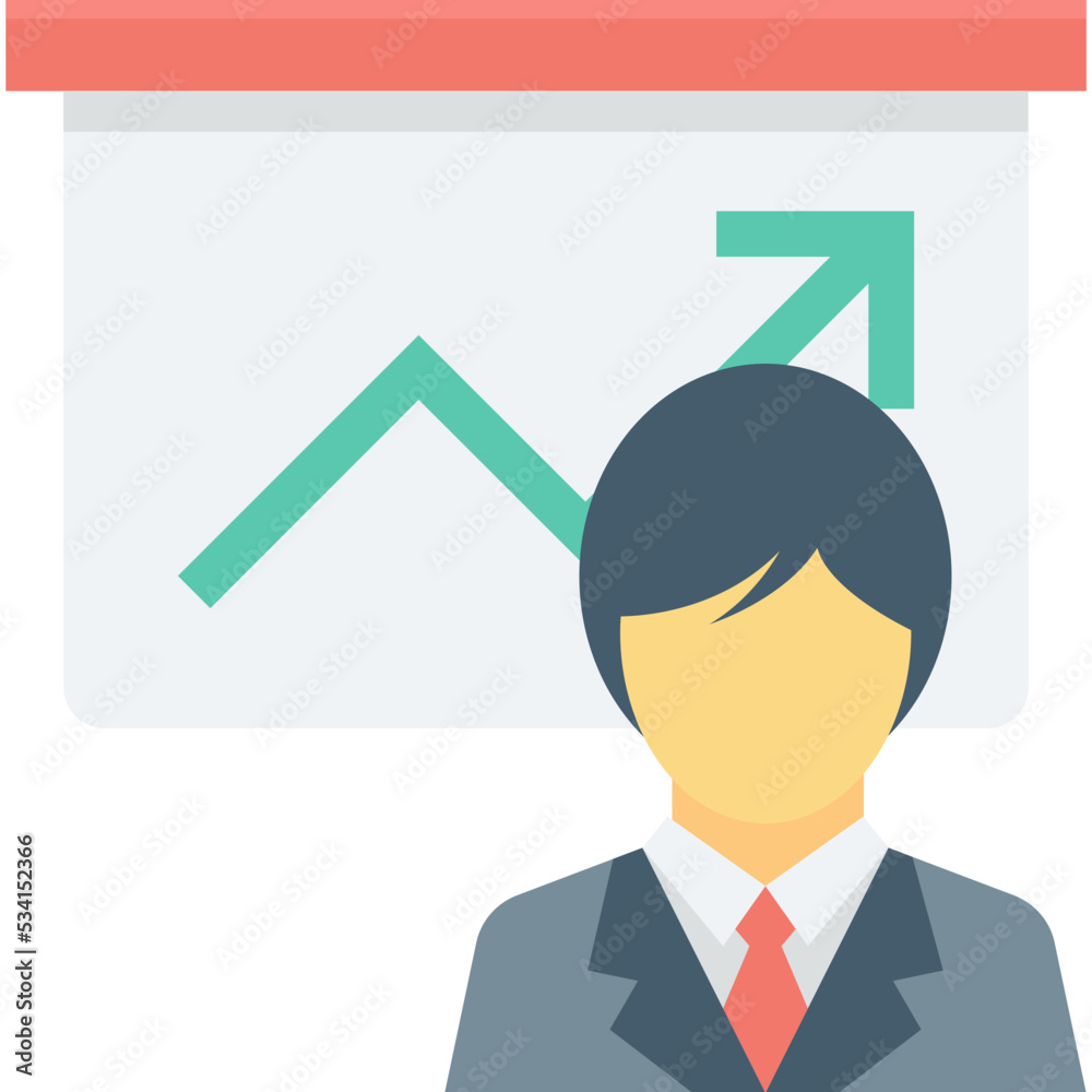 Presentation Vector Icon Presentation Vector Icon