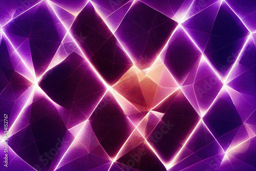 Colorful abstract background purple art pattern. 3D style illustration. © primipil