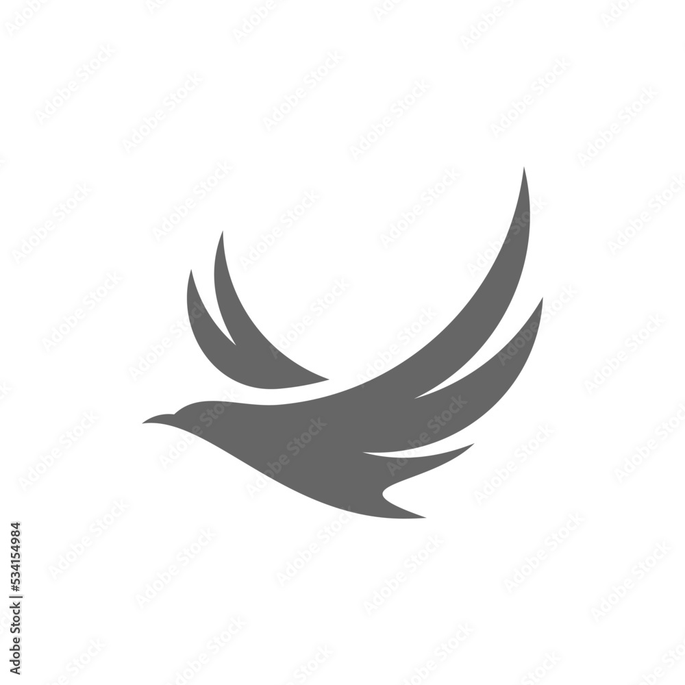 Hummingbird logo design vector template, Bird logo for modern business, simple minimalist and clean design Hummingbird logo design vector template, Bird logo for modern business, simple minimalist and clean design
