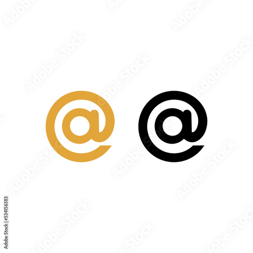 letter A logo AS AG AH vector template black white background